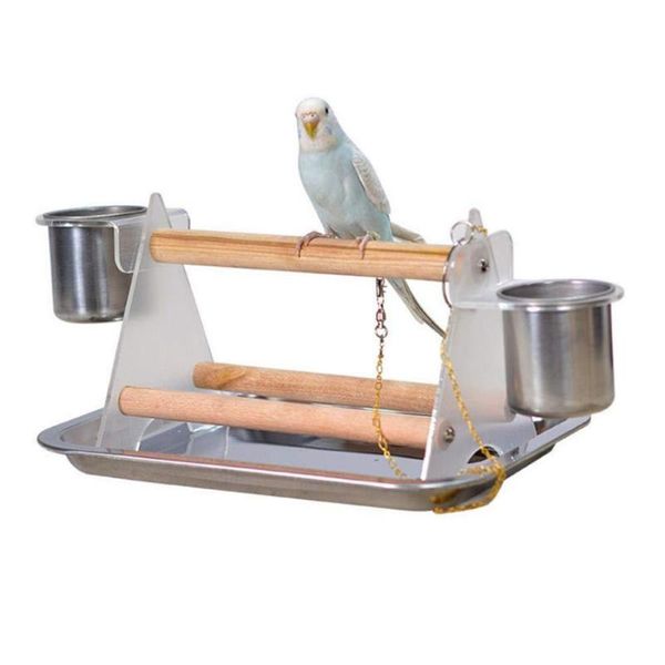 other bird supplies small and medium-sized parrot on tripod acrylic grinding grasping stand deskwith cup tray
other bird supplies small and medium-sized parrot on tripod acrylic grinding grasping stand deskwith cup tray