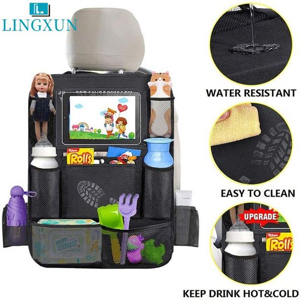 universal multi-pocket car seat back bag hanging oxford fabric kickproof stowing tidying accessories la025 organizer
universal multi-pocket car seat back bag hanging oxford fabric kickproof stowing tidying accessories la025 organizer