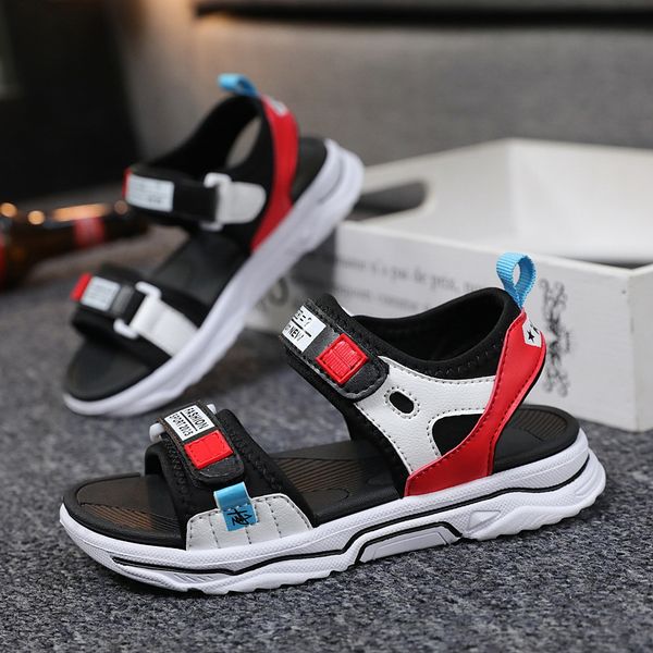 children sandals for boys summer shoes 5-12 years old kids beach shoe size 2737. redblue8006, Black;red
children sandals for boys summer shoes 5-12 years old kids beach shoe size 2737. redblue8006, Black;red