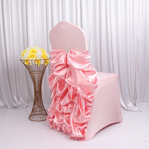 chair covers 2021 march 10 pcs/lot spandex body satin ruched back ruffled banquet chiavari cover for wedding birthday decoration
chair covers 2021 march 10 pcs/lot spandex body satin ruched back ruffled banquet chiavari cover for wedding birthday decoration