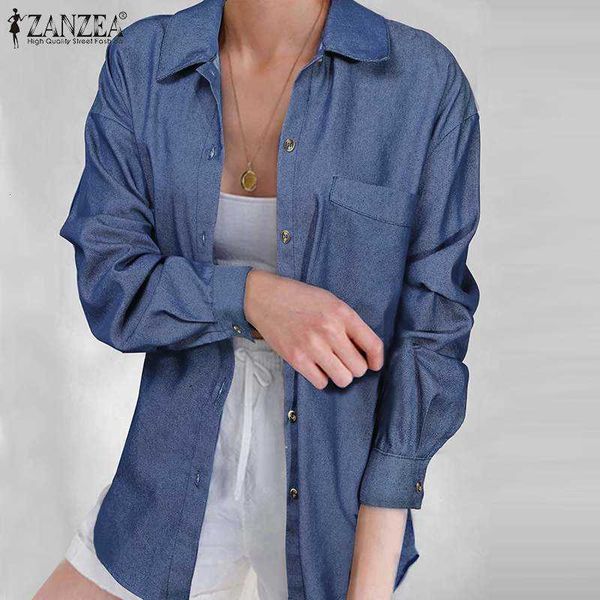 women's blouses & shirts blouses women denim blue blouse aurtumn long sleeve casual solid lapel collar ladies loose blusa femme ove 1u, White
women's blouses & shirts blouses women denim blue blouse aurtumn long sleeve casual solid lapel collar ladies loose blusa femme ove 1u, White