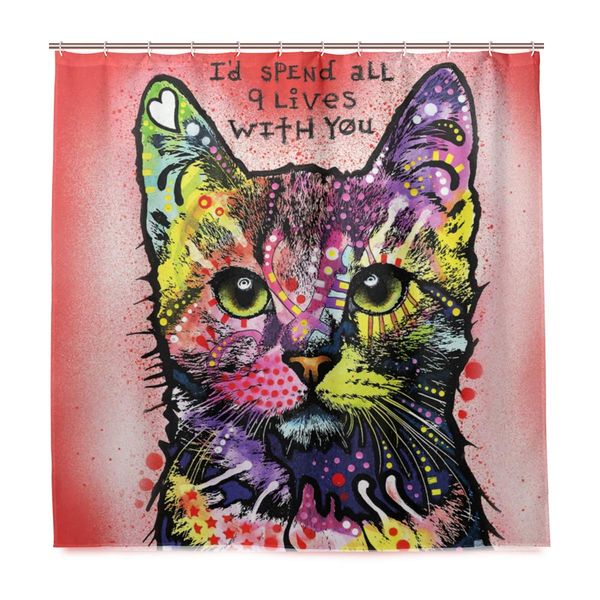 cat kitten shower curtain bathroom decor set with hook waterproof without chemical odor-clear 72 x 72 inches 2030390
cat kitten shower curtain bathroom decor set with hook waterproof without chemical odor-clear 72 x 72 inches 2030390