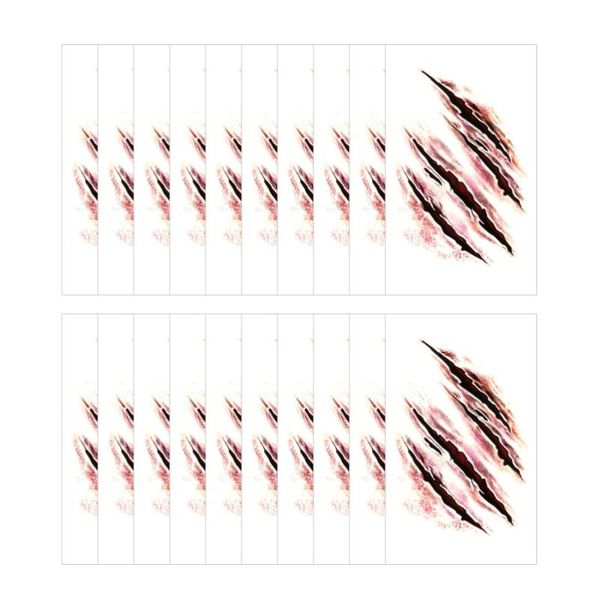 20pcs special effects party makeup cosplay costume body paint fake wound blood scar wax outdoor gadgets
20pcs special effects party makeup cosplay costume body paint fake wound blood scar wax outdoor gadgets