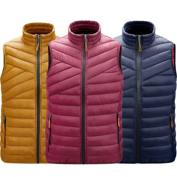 men's vests 2021 winter color mens vest sleeveless jacket warm down thickened hooded coat work, Black;white
men's vests 2021 winter color mens vest sleeveless jacket warm down thickened hooded coat work, Black;white