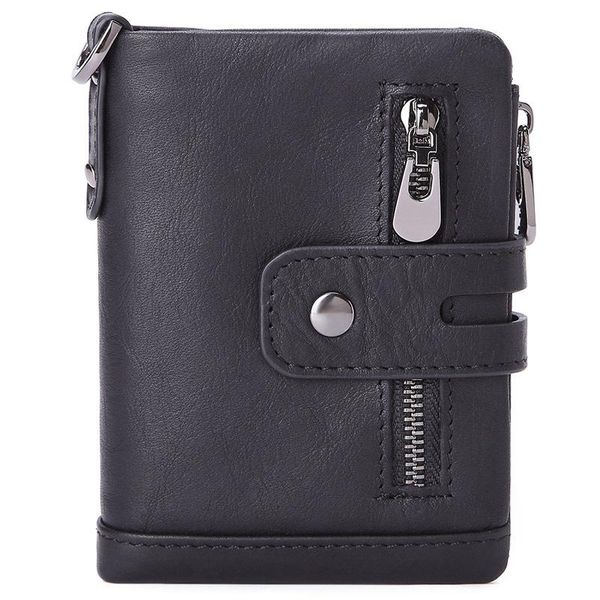 wallets men purse genuine cow leather lining business casual multi-card short wallet zipper card bag purses big capacity, Red;black
wallets men purse genuine cow leather lining business casual multi-card short wallet zipper card bag purses big capacity, Red;black