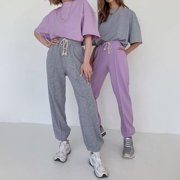 women simple fashion sport pants high waist drawstring solid baggy casual harem trousers hip hop street sweatpants joggers women's & ca, Black;white
women simple fashion sport pants high waist drawstring solid baggy casual harem trousers hip hop street sweatpants joggers women's & ca, Black;white