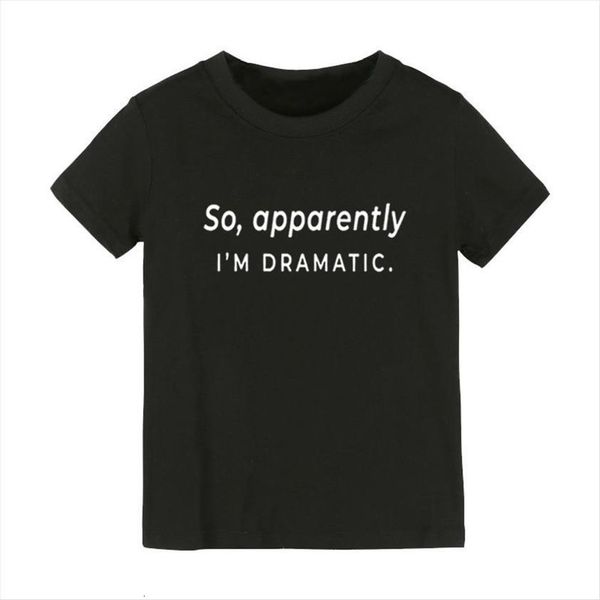 so apparently im dramatic print kids boy girl shirt children toddler clothes funny street tees cz 177, Blue
so apparently im dramatic print kids boy girl shirt children toddler clothes funny street tees cz 177, Blue