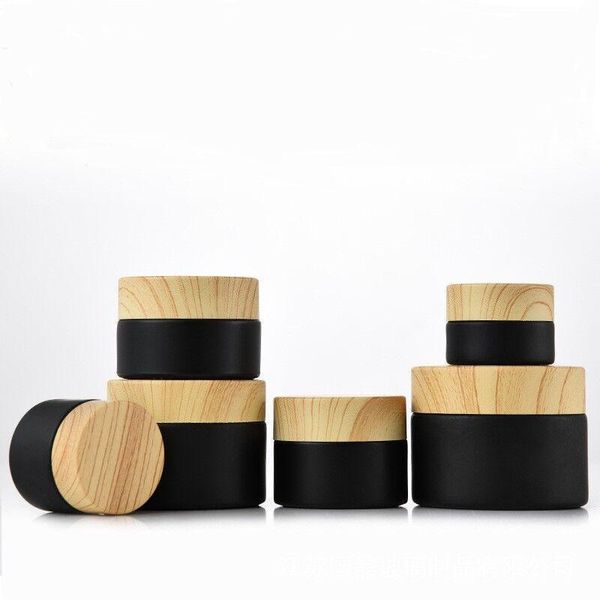 storage bottles & jars 200pcs/lot 5g/10g/15g/20g/30g/50g high-grade cosmetic jar wood cover frosted blackglass for packaging 0.5 oz 1oz
storage bottles & jars 200pcs/lot 5g/10g/15g/20g/30g/50g high-grade cosmetic jar wood cover frosted blackglass for packaging 0.5 oz 1oz