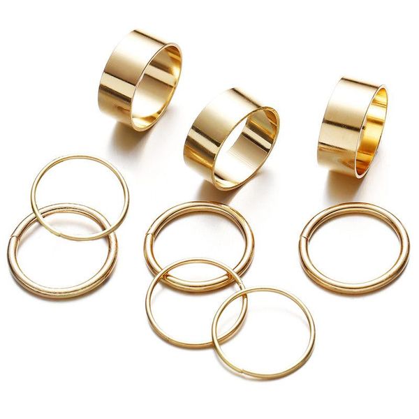 wedding rings 9 pcs/set simple design round gold color set for women handmade geometry finger ring female jewelry, Slivery;golden
wedding rings 9 pcs/set simple design round gold color set for women handmade geometry finger ring female jewelry, Slivery;golden