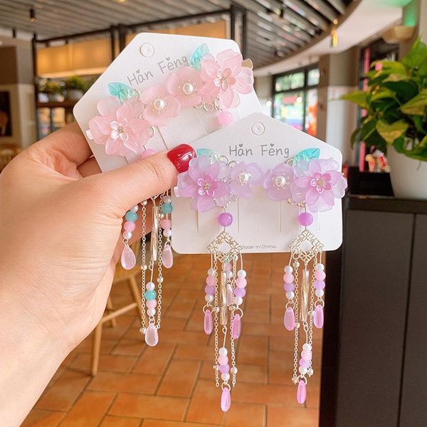 hair accessories simple pendant tassel hairpin side clip girls headdress flower baby creative for children fashion, Slivery;white
hair accessories simple pendant tassel hairpin side clip girls headdress flower baby creative for children fashion, Slivery;white