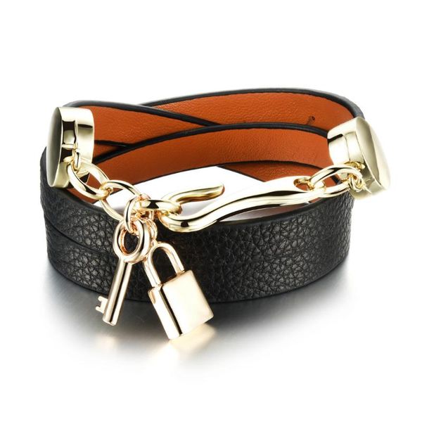 charm bracelets keychain 30mm width wrap bracelet for woman ol style leather & bangles fashion adjustable cool women jewelry, Golden;silver
charm bracelets keychain 30mm width wrap bracelet for woman ol style leather & bangles fashion adjustable cool women jewelry, Golden;silver