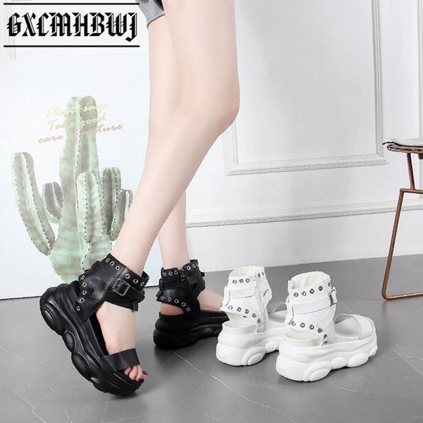 dress shoes gxcmhbwj buckle leather sandals women summer thick bottom casual platform high wedges comfortable white sandal, Black
dress shoes gxcmhbwj buckle leather sandals women summer thick bottom casual platform high wedges comfortable white sandal, Black
