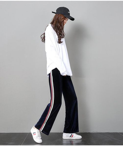 maternity bottoms pants wide leg loose trousers for pregnant women clothes high waist side stripe casual abdominal, White
maternity bottoms pants wide leg loose trousers for pregnant women clothes high waist side stripe casual abdominal, White