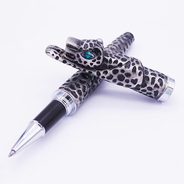 ballpoint pens jinhao full metal luxury rollerball pen exquisite panther heavy signing fine 0.5mm office business school writing gift, Blue;orange
ballpoint pens jinhao full metal luxury rollerball pen exquisite panther heavy signing fine 0.5mm office business school writing gift, Blue;orange