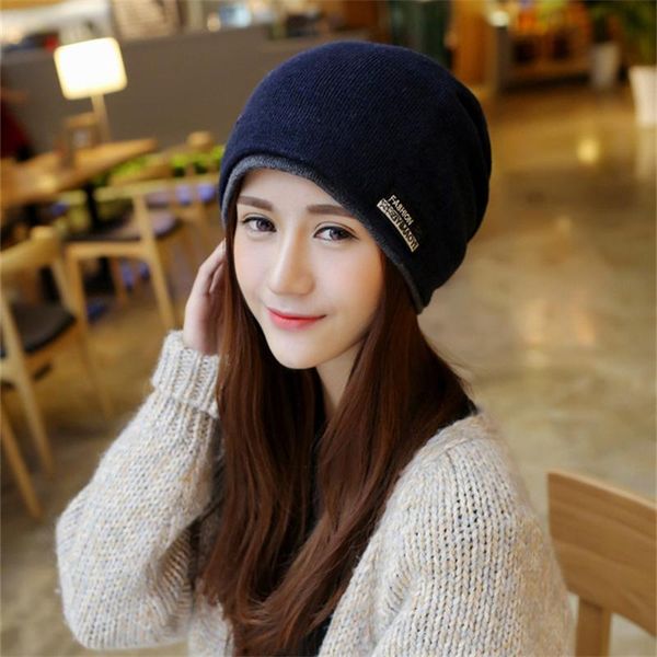 winter thick hats beanie male female bonnet skull knitted outdoor fringe velvet breathable solid colours caps, Blue;gray
winter thick hats beanie male female bonnet skull knitted outdoor fringe velvet breathable solid colours caps, Blue;gray