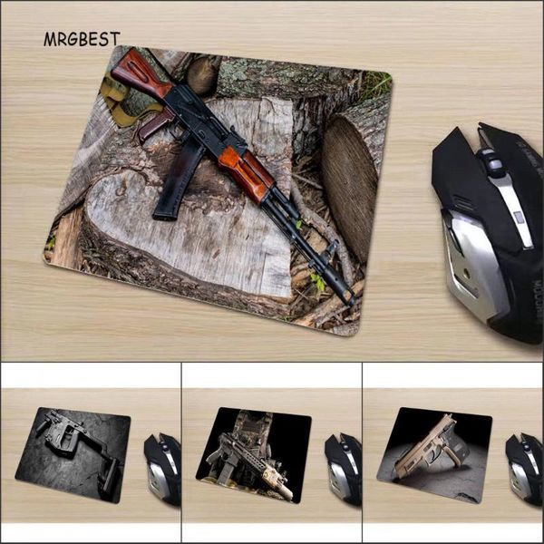 mouse pads & wrist rests mrg s size simple cool gun picture desk mats smooth non-slip rubber mousepad for gamer and worker
mouse pads & wrist rests mrg s size simple cool gun picture desk mats smooth non-slip rubber mousepad for gamer and worker