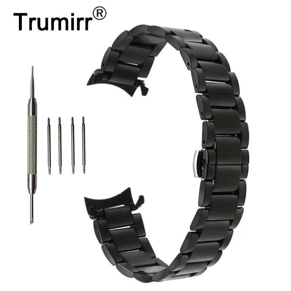 watch bands 20mm stainless steel watchband for samsung gear s2 classic r732 / r735 curved end strap butterfly buckle belt wrist bracelet, Black;brown
watch bands 20mm stainless steel watchband for samsung gear s2 classic r732 / r735 curved end strap butterfly buckle belt wrist bracelet, Black;brown