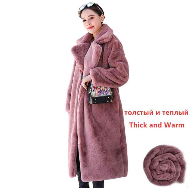 faux rabbit fur coat winter women jackets luxury long jacket coat female loose lapel overcoat thick warm plush coat 210419, Black
faux rabbit fur coat winter women jackets luxury long jacket coat female loose lapel overcoat thick warm plush coat 210419, Black