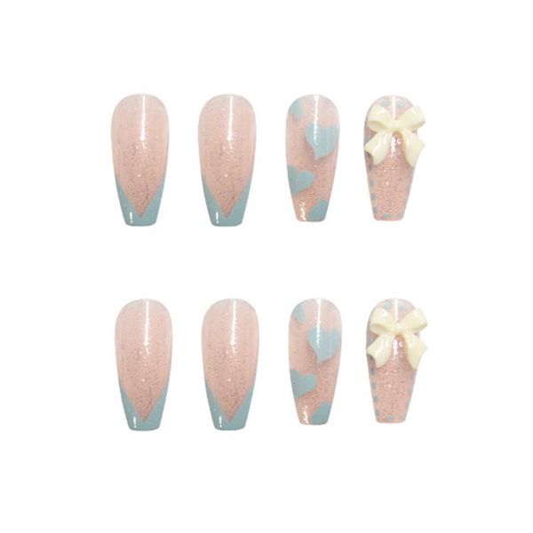 false nails 24pcs fake with glue ballet french wear long paragraph fashion manicure patch save time wearable nail dl, Red;gold
false nails 24pcs fake with glue ballet french wear long paragraph fashion manicure patch save time wearable nail dl, Red;gold