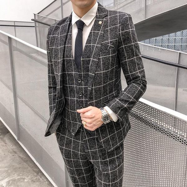 men's suits & blazers three-piece suits,professional tailored suits, bridesmaids' clothing,suits for men,mens 3 piece(coat+pants+v, White;black
men's suits & blazers three-piece suits,professional tailored suits, bridesmaids' clothing,suits for men,mens 3 piece(coat+pants+v, White;black