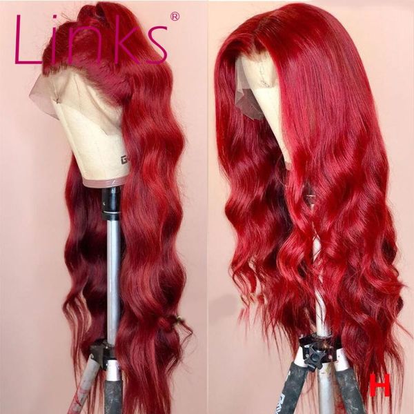 lace wigs links body wave colored red 180 density t part deep wavy human hair wig for black women preplucked brazilian remy, Black;brown
lace wigs links body wave colored red 180 density t part deep wavy human hair wig for black women preplucked brazilian remy, Black;brown