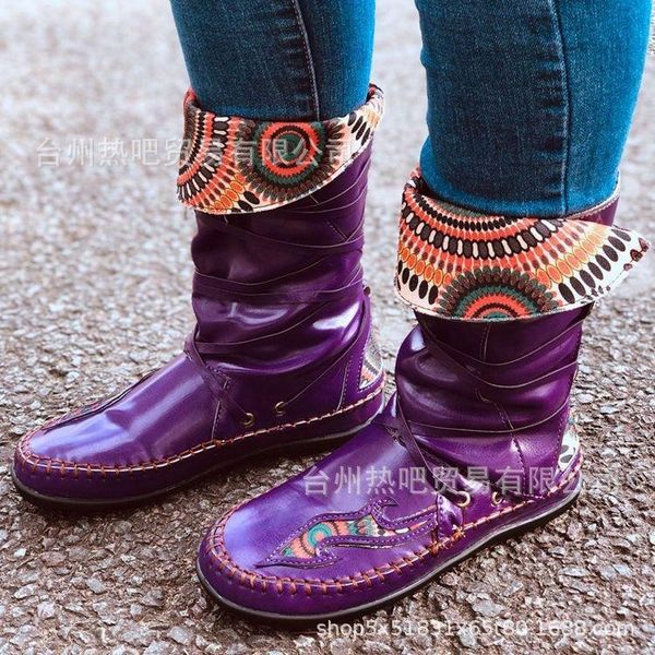boots women's -selling style autumn and winter european american ethnic straps two-wear middle, Black
boots women's -selling style autumn and winter european american ethnic straps two-wear middle, Black