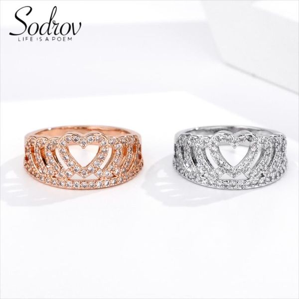 cluster rings for women wedding sterling silver crown heart 925 jewelry, Golden;silver
cluster rings for women wedding sterling silver crown heart 925 jewelry, Golden;silver