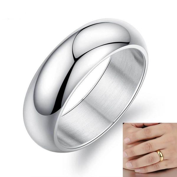 wedding rings 7mm classic stainless steel ring simple band jewelry gift for men engagement anniversary, Slivery;golden
wedding rings 7mm classic stainless steel ring simple band jewelry gift for men engagement anniversary, Slivery;golden