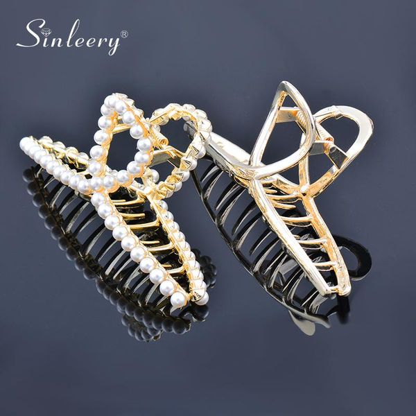 hair clips & barrettes sinleery vintage design elegant pearls beads clip for women gold color hairgrip accessories 2021 arrival fs001 ssk, Golden;silver
hair clips & barrettes sinleery vintage design elegant pearls beads clip for women gold color hairgrip accessories 2021 arrival fs001 ssk, Golden;silver