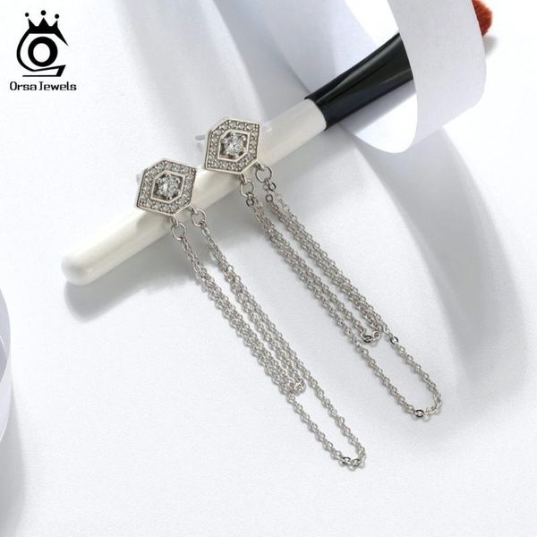 100% real sterling silver drop earrings long tassel chain women fashion elegant 11.11 festival jewelry se93 dangle & chandelier
100% real sterling silver drop earrings long tassel chain women fashion elegant 11.11 festival jewelry se93 dangle & chandelier