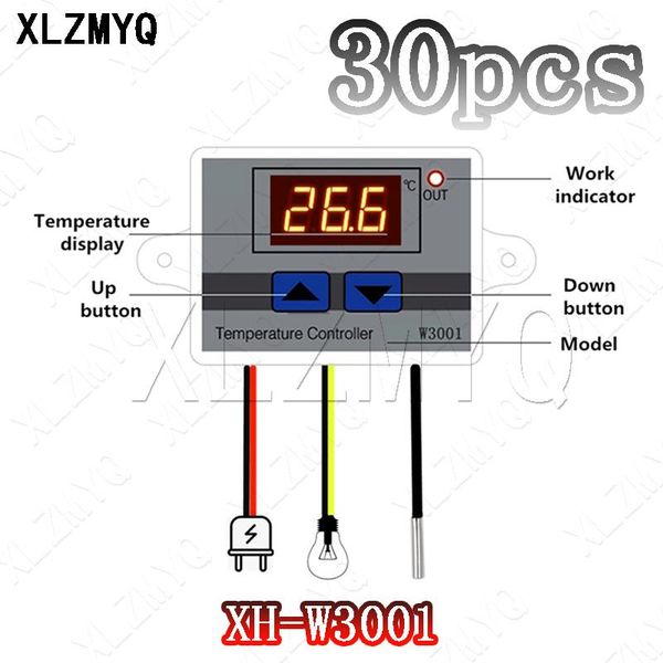 smart home control 30pcs / xh-w3001 10a 12v 24v 220v ac digital led temperature controller 3001 for incubator cooling heating thermostat ntc
smart home control 30pcs / xh-w3001 10a 12v 24v 220v ac digital led temperature controller 3001 for incubator cooling heating thermostat ntc