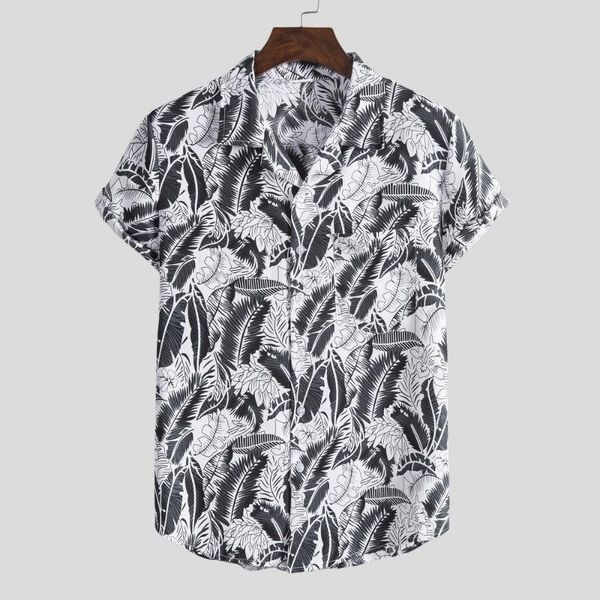 hawaii series beach style feature summer suit collar short sleeve printed shirt oversized korean fashion men's casual shirts, White;black
hawaii series beach style feature summer suit collar short sleeve printed shirt oversized korean fashion men's casual shirts, White;black