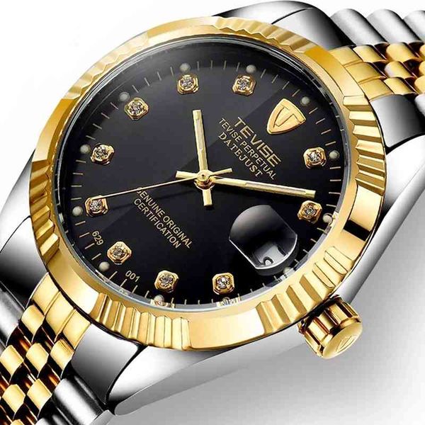 2021 brand tevise luxury automatic watch for movement gold tourbillon role mechanical men watches relogio masculino xfcs, Slivery;brown
2021 brand tevise luxury automatic watch for movement gold tourbillon role mechanical men watches relogio masculino xfcs, Slivery;brown