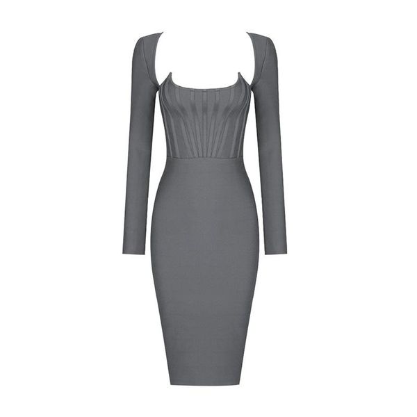 casual dresses 2021 bandages bodycon long sleeve women dress party club evening elegant autumn winter clothes, Black;gray
casual dresses 2021 bandages bodycon long sleeve women dress party club evening elegant autumn winter clothes, Black;gray