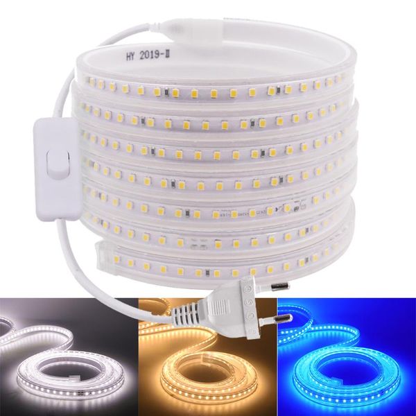 strips 220v led strip 120leds with eu switch plug not dazzling waterproof outdoor use tape flexible light
strips 220v led strip 120leds with eu switch plug not dazzling waterproof outdoor use tape flexible light