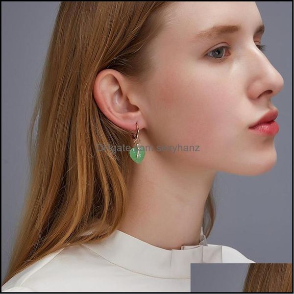 charm earrings jewelry korean women crystal leaf green leaves heart shape ear buckle female copper business party dress earring drop deliver, Golden
charm earrings jewelry korean women crystal leaf green leaves heart shape ear buckle female copper business party dress earring drop deliver, Golden