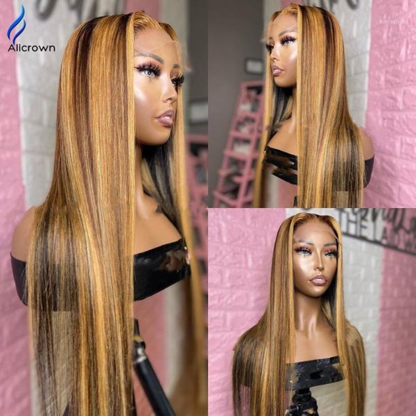 highlight ombre straight lace front human hair wigs for black women with bleached knots 180% density1, Black;brown
highlight ombre straight lace front human hair wigs for black women with bleached knots 180% density1, Black;brown