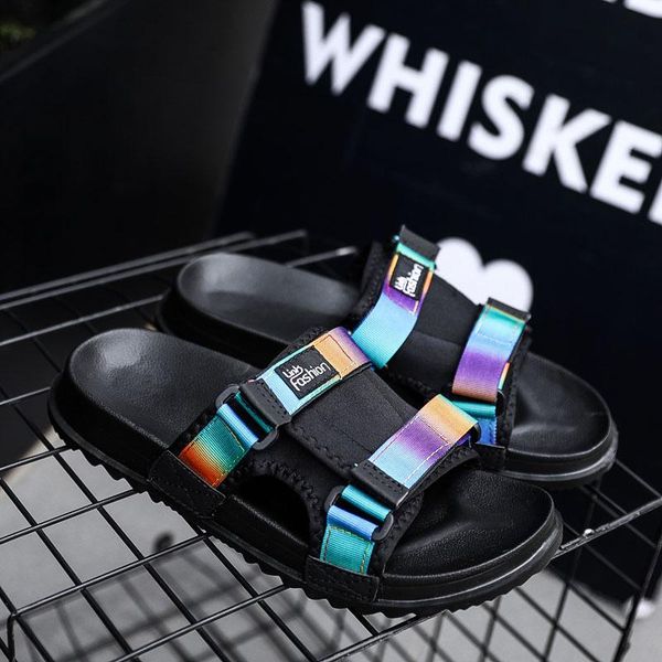 slippers goodrsson spring and summer thin webbing soft bottom men's wear fashion trend wild comfortable beach shoes, Black
slippers goodrsson spring and summer thin webbing soft bottom men's wear fashion trend wild comfortable beach shoes, Black