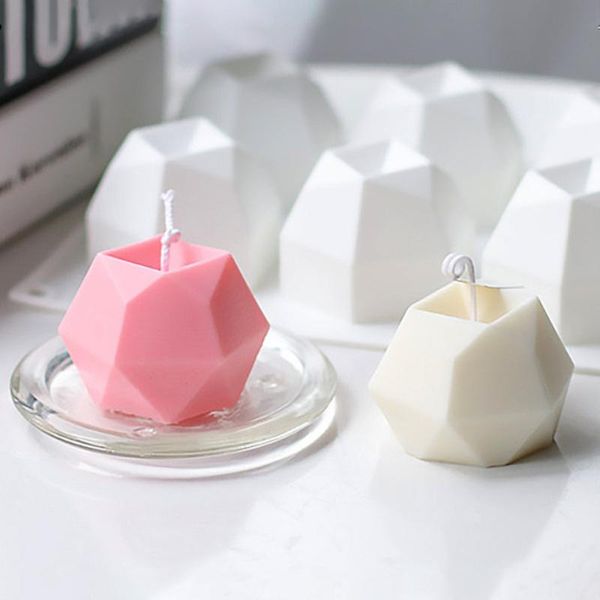 eight-sided diamond face cube candle silicone molds diy soap making mold plaster decorating mould handmade craft tools 
eight-sided diamond face cube candle silicone molds diy soap making mold plaster decorating mould handmade craft tools