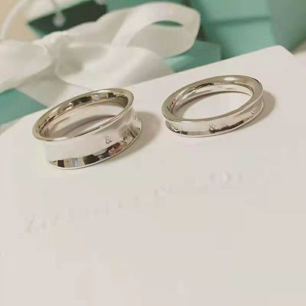 luxury jewelry designer ring band rings for men and women plain circle simple fashion gifts shopping suitable very beautiful good, Silver
luxury jewelry designer ring band rings for men and women plain circle simple fashion gifts shopping suitable very beautiful good, Silver
