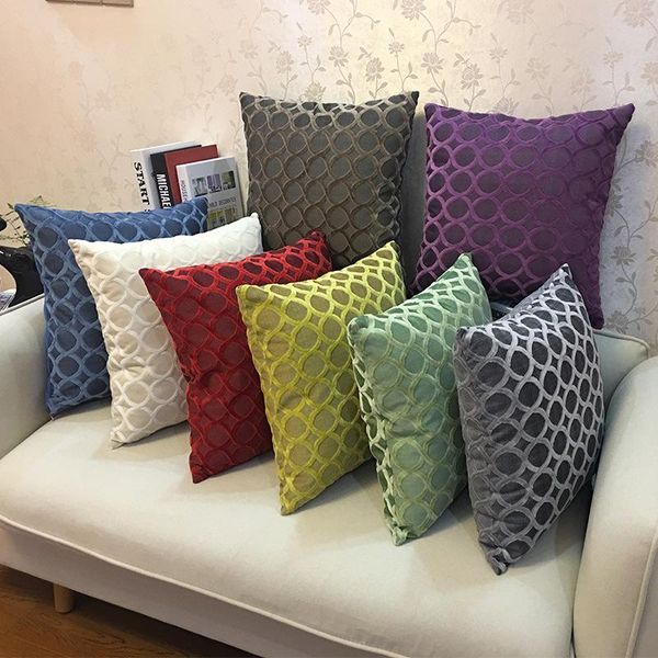 cushion/decorative pillow 45*45cm solid color lattice throw cushion cover home decoration sofa bed pillowcover decorative office bedside pil
cushion/decorative pillow 45*45cm solid color lattice throw cushion cover home decoration sofa bed pillowcover decorative office bedside pil