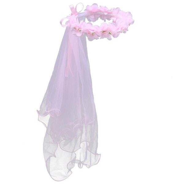 bridal veils 1pc gril veil two layers lace wreath flower delicate wedding hair decor for children girls, Black
bridal veils 1pc gril veil two layers lace wreath flower delicate wedding hair decor for children girls, Black