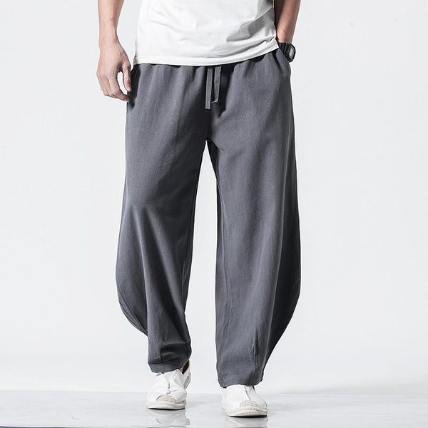 men's pants spring and summer men fashion brand korean style cotton linen loose male casual harem plus size trousers m-6xl 7xl, Black
men's pants spring and summer men fashion brand korean style cotton linen loose male casual harem plus size trousers m-6xl 7xl, Black