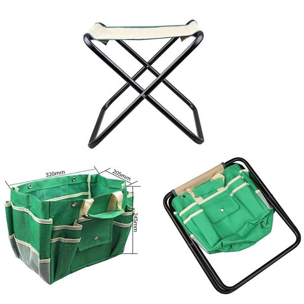 professional hand tool sets carbon steel + oxford cloth portable garden tools stool gardening set with folding chair seat
professional hand tool sets carbon steel + oxford cloth portable garden tools stool gardening set with folding chair seat
