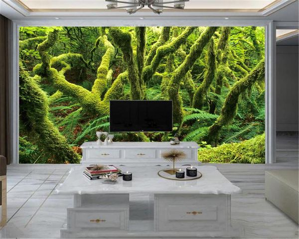 3d landscape wallpaper home decor virgin forest covered with moss digital printing hd decorative wallpapers
3d landscape wallpaper home decor virgin forest covered with moss digital printing hd decorative wallpapers