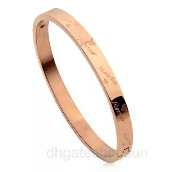 love heart stainless steel couple card home bracelet engraved girl titanium simple buckle open ezr0, Black
love heart stainless steel couple card home bracelet engraved girl titanium simple buckle open ezr0, Black