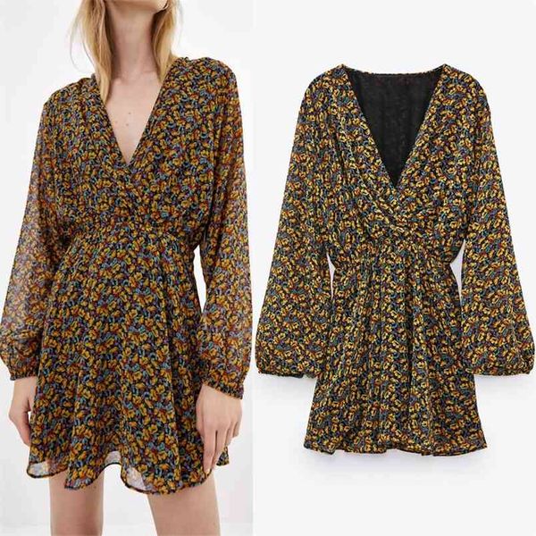 yellow floral print chiffon short dress women v neck puff sleeve mini woman vintage elastic waist elegant es 210519, Black;gray
yellow floral print chiffon short dress women v neck puff sleeve mini woman vintage elastic waist elegant es 210519, Black;gray