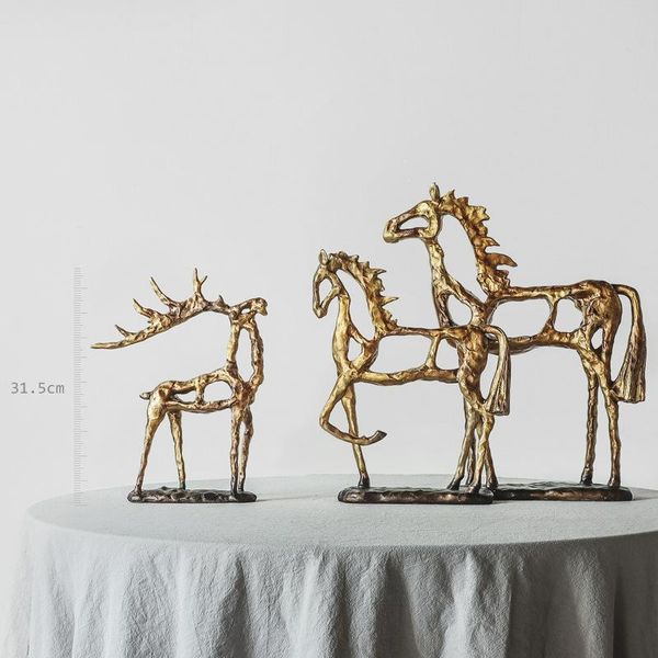 vases gold plated horse and deer ornaments living room office decorations for home birthday present
vases gold plated horse and deer ornaments living room office decorations for home birthday present