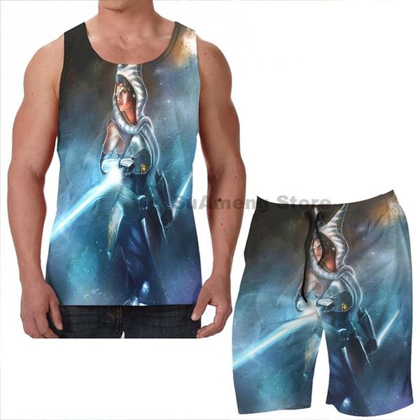 men's tracksuits summer funny print men tank women ahsoka tano fulcrum beach shorts sets fitness vest, Gray
men's tracksuits summer funny print men tank women ahsoka tano fulcrum beach shorts sets fitness vest, Gray