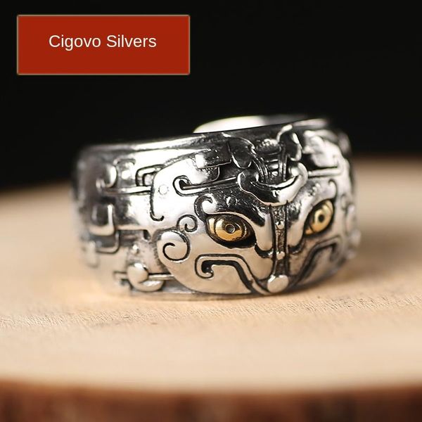 cluster rings cigovo925 silver ring, male personality, trendy person, single creativity, gluttonous beast, open mouth buddha ring, Golden;silver
cluster rings cigovo925 silver ring, male personality, trendy person, single creativity, gluttonous beast, open mouth buddha ring, Golden;silver